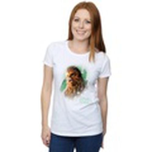 Camiseta manga larga The Last Jedi Chewbacca Brushed para mujer - Disney - Modalova