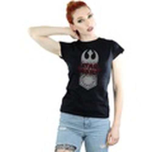 Camiseta manga larga The Last Jedi Symbol Crash para mujer - Disney - Modalova