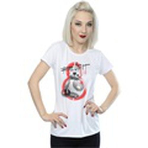 Camiseta manga larga The Last Jedi Roll With It para mujer - Disney - Modalova