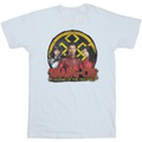 Camiseta manga larga Shang-Chi And The Legend Of The Ten Rings Group Logo Emblem para hombre - Marvel - Modalova