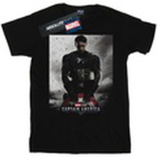 Camiseta manga larga The First Avenger para hombre - Marvel Studios - Modalova