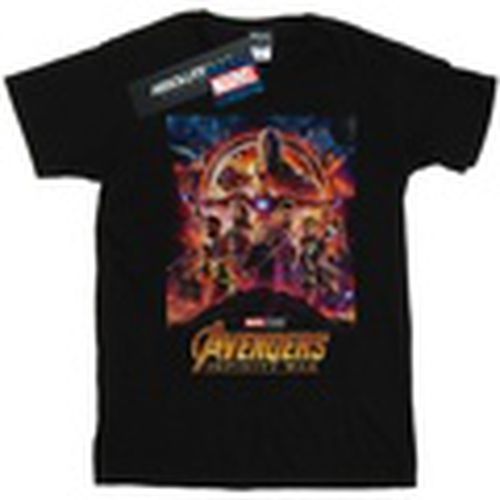 Camiseta manga larga Avengers Infinity War Poster para hombre - Marvel - Modalova