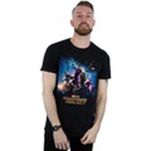 Camiseta manga larga Guardians Of The Galaxy Poster para hombre - Marvel Studios - Modalova