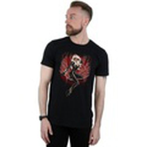 Camiseta manga larga Black Cat Spider Web para hombre - Marvel - Modalova