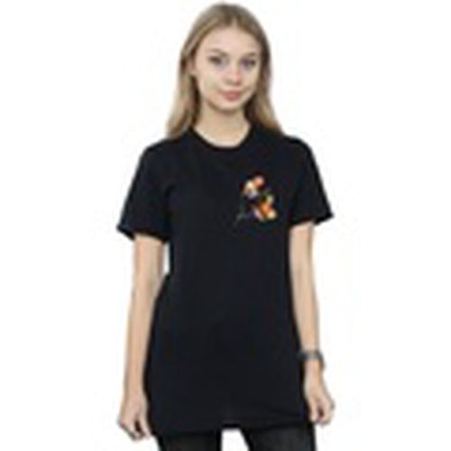 Camiseta manga larga Floral Faux Pocket para mujer - Janis Joplin - Modalova