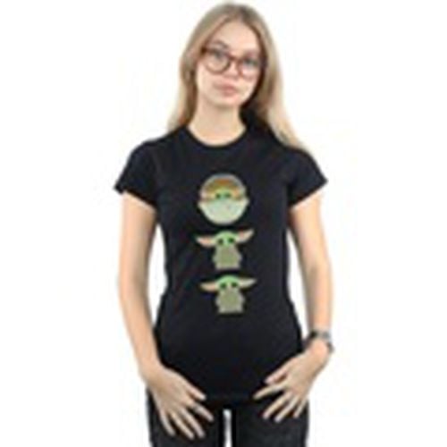 Camiseta manga larga The Mandalorian The Child para mujer - Disney - Modalova