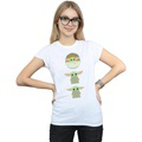 Camiseta manga larga The Mandalorian The Child Posing para mujer - Disney - Modalova