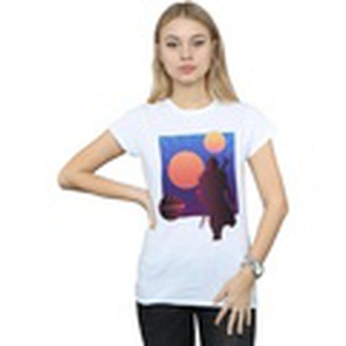 Camiseta manga larga The Mandalorian Duo Sunset para mujer - Disney - Modalova