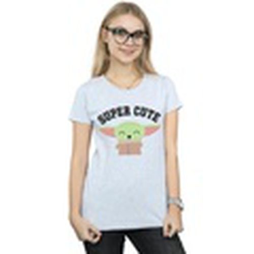 Camiseta manga larga The Mandalorian Super Cute para mujer - Disney - Modalova