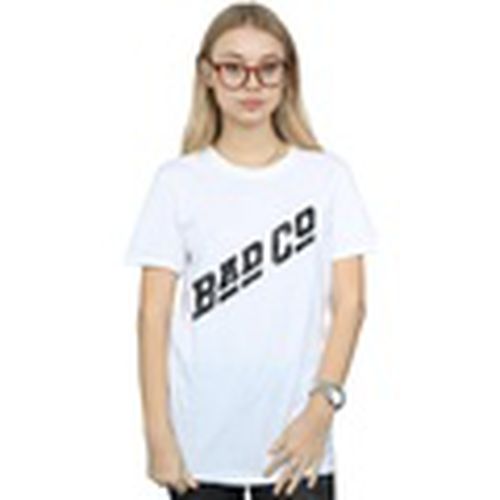 Camiseta manga larga Distressed Logo para mujer - Bad Company - Modalova