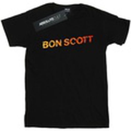 Camiseta manga larga Shattered Logo para mujer - Bon Scott - Modalova