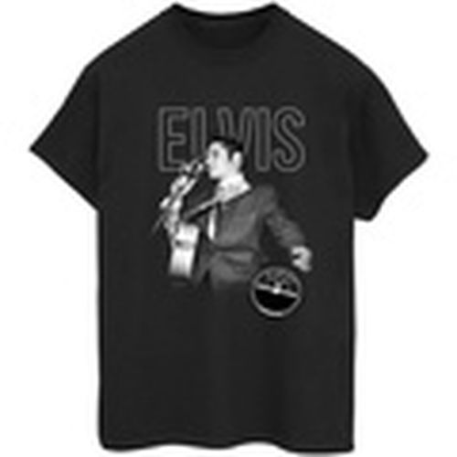 Camiseta manga larga Logo Portrait para mujer - Elvis - Modalova