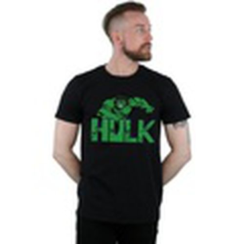 Camiseta manga larga Hulk Pixelated para hombre - Marvel - Modalova