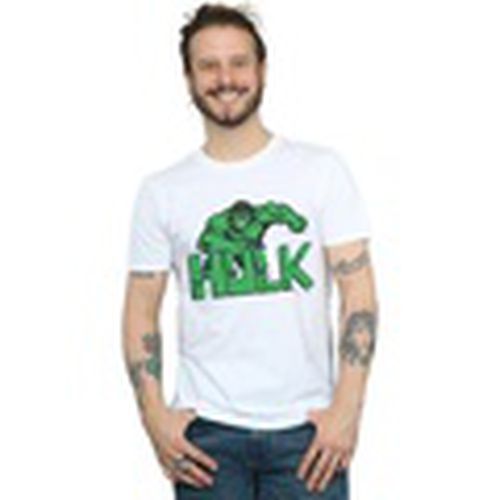 Camiseta manga larga Hulk Pixelated para hombre - Marvel - Modalova