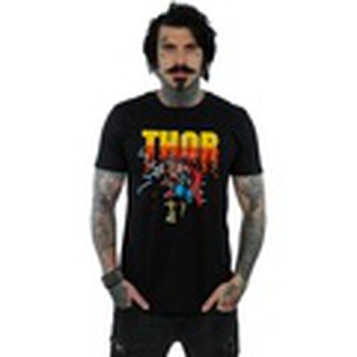Camiseta manga larga Thor Pixelated para hombre - Marvel - Modalova