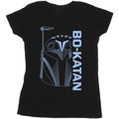 Camiseta manga larga The Mandalorian Bo Katan Helm para mujer - Disney - Modalova