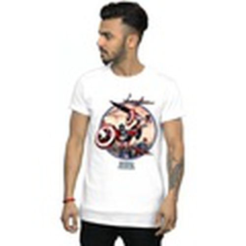 Camiseta manga larga In Battle para hombre - Marvel - Modalova