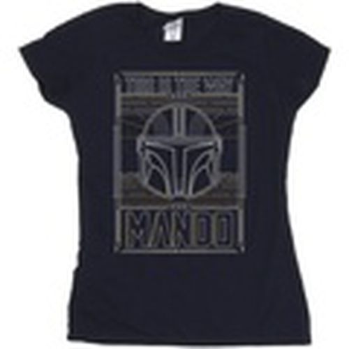 Camiseta manga larga The Mandalorian The Way para mujer - Disney - Modalova