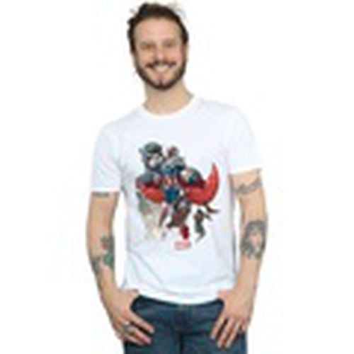 Camiseta manga larga Falcon Evolution para hombre - Marvel - Modalova