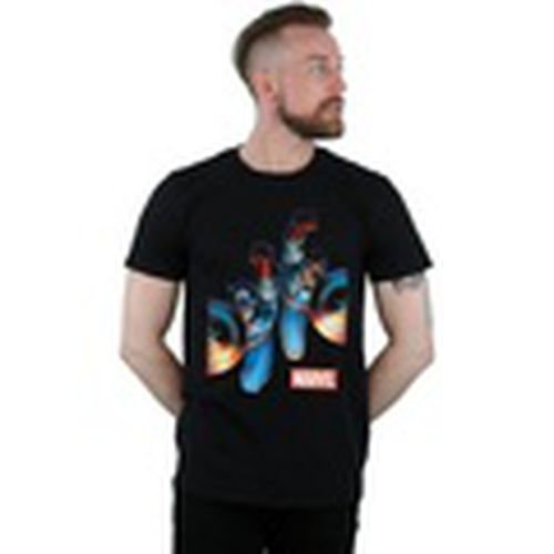 Camiseta manga larga Side By Side para hombre - Marvel - Modalova