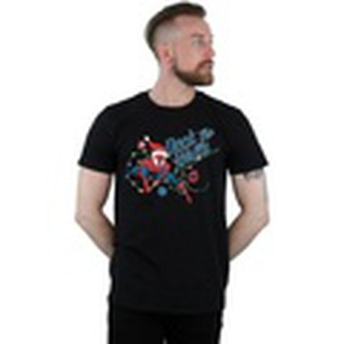 Camiseta manga larga Deck The Walls para hombre - Marvel - Modalova