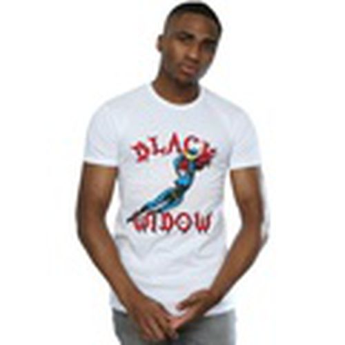 Camiseta manga larga Black Widow Web para hombre - Marvel - Modalova