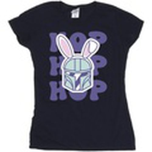 Camiseta manga larga The Mandalorian Hop Into Easter para mujer - Disney - Modalova