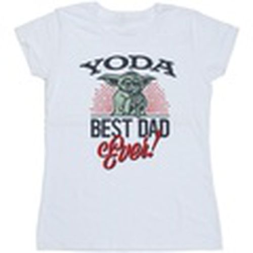 Camiseta manga larga Mandalorian Yoda Dad para mujer - Disney - Modalova