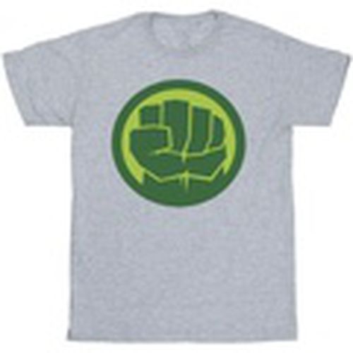 Camiseta manga larga Hulk Chest Logo para hombre - Marvel - Modalova