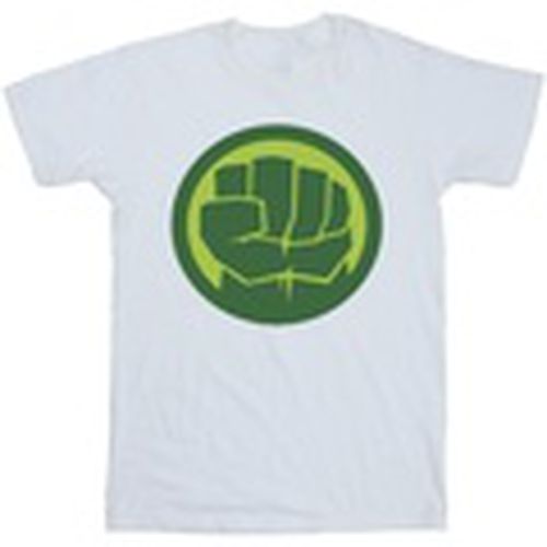 Camiseta manga larga Hulk Chest Logo para hombre - Marvel - Modalova