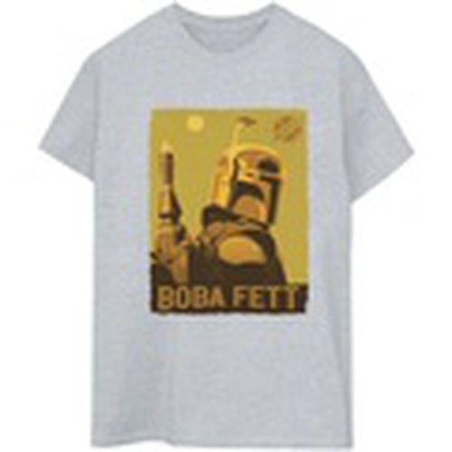 Camiseta manga larga The Book Of Boba Fett Planetary Stare para mujer - Disney - Modalova