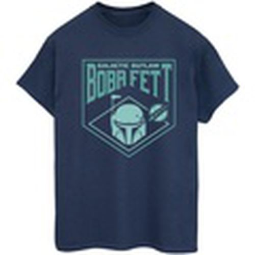 Camiseta manga larga The Book Of Boba Fett Galactic Helm Chest para mujer - Disney - Modalova
