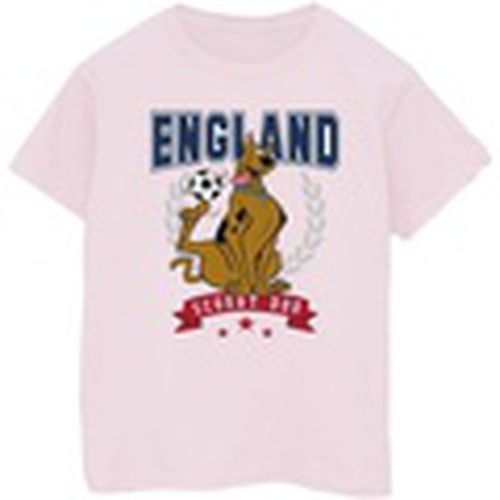 Camiseta manga larga England Football para mujer - Scooby Doo - Modalova