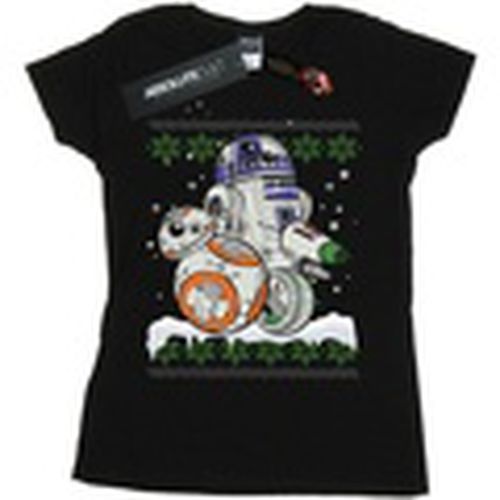 Camiseta manga larga The Rise Of Skywalker Rolling This Christmas para mujer - Disney - Modalova