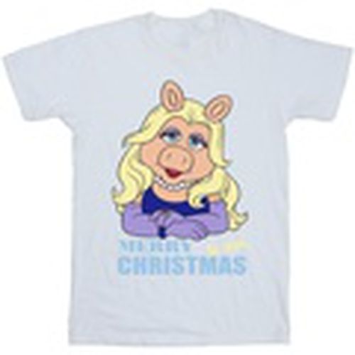 Camiseta manga larga Muppets Miss Piggy Queen of Holidays para hombre - Disney - Modalova