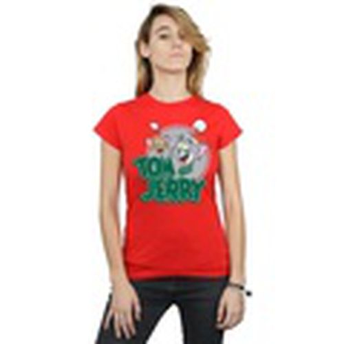 Camiseta manga larga Christmas Greetings para mujer - Dessins Animés - Modalova