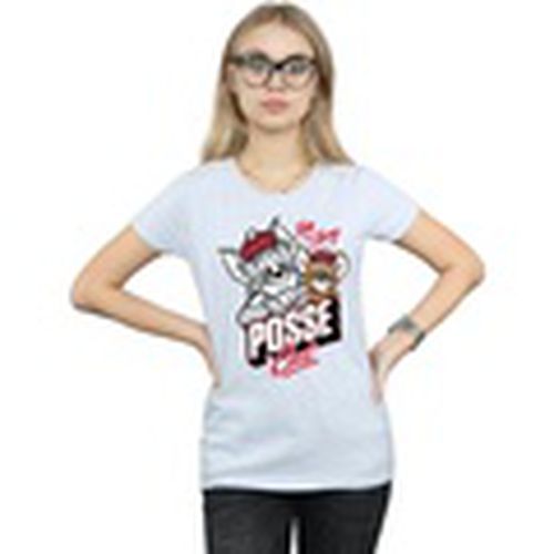 Camiseta manga larga Posse Cat para mujer - Dessins Animés - Modalova