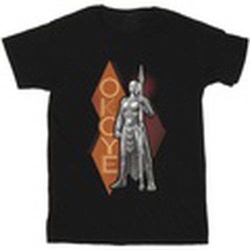 Camiseta manga larga Wakanda Forever Okoye Stance para hombre - Marvel - Modalova