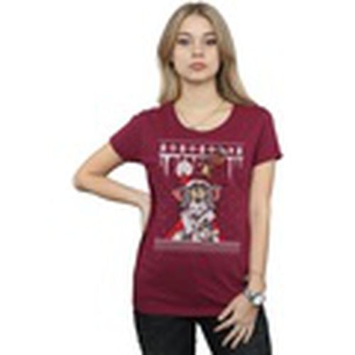 Camiseta manga larga Christmas Fair Isle para mujer - Dessins Animés - Modalova