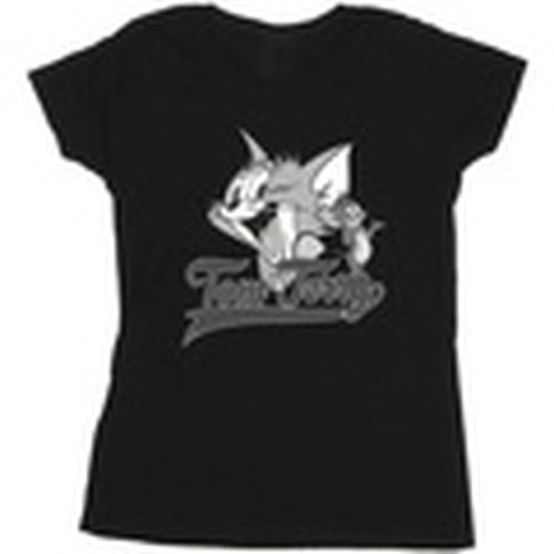 Camiseta manga larga Greyscale Square para mujer - Dessins Animés - Modalova