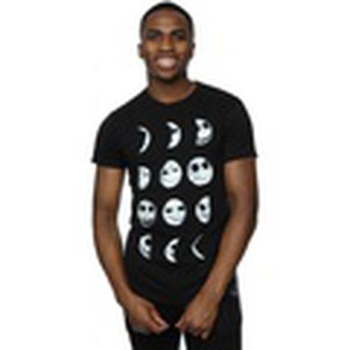Camiseta manga larga Nightmare Before Christmas Jack Moon para hombre - Disney - Modalova