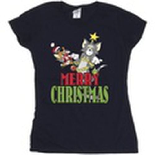 Camiseta manga larga Merry Christmas Baubles para mujer - Dessins Animés - Modalova