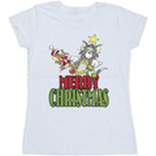 Camiseta manga larga Merry Christmas Baubles para mujer - Dessins Animés - Modalova