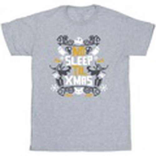 Camiseta manga larga No Sleep Till Christmas para hombre - Nightmare Before Christmas - Modalova