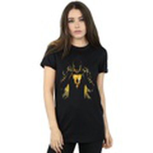 Camiseta manga larga Shazam Lightning Silhouette para mujer - Dc Comics - Modalova