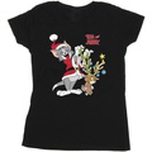 Camiseta manga larga BI43811 para mujer - Tom & Jerry - Modalova