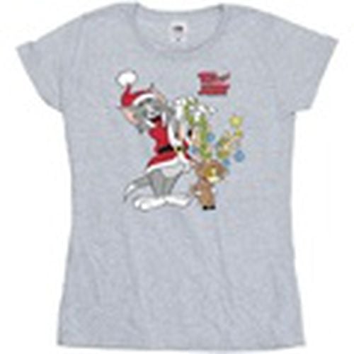 Camiseta manga larga BI43811 para mujer - Tom & Jerry - Modalova