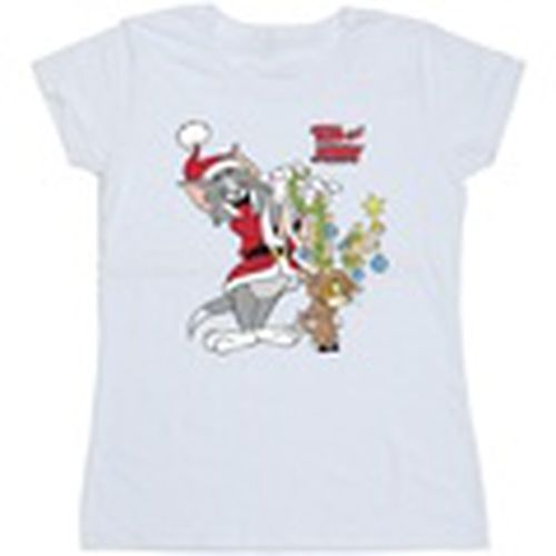 Camiseta manga larga Christmas Reindeer para mujer - Tom & Jerry - Modalova