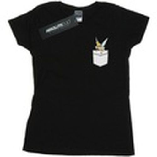 Camiseta manga larga Tinker Bell Faux Pocket para mujer - Disney - Modalova