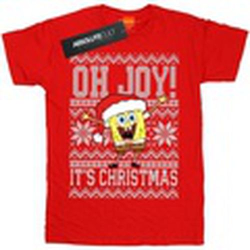 Camiseta manga larga Oh Joy! Christmas para hombre - Spongebob Squarepants - Modalova